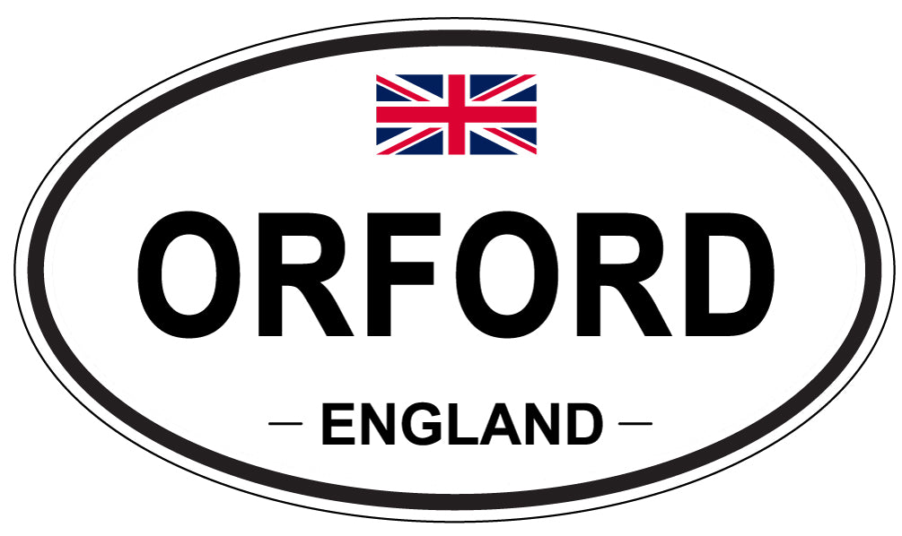ORFORD, England - Oval Magnet
