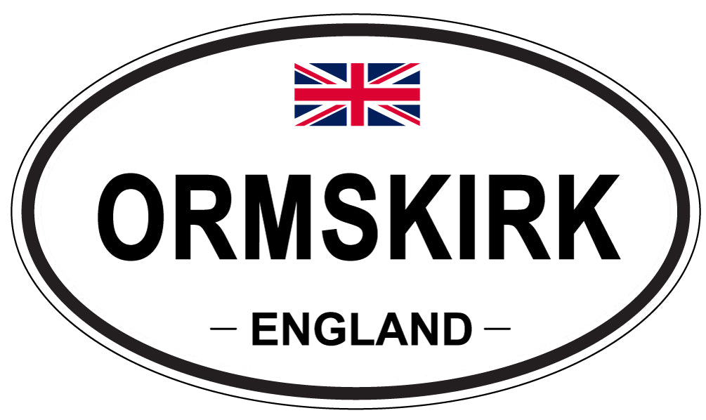 ORMSKIRK, England - Oval Magnet