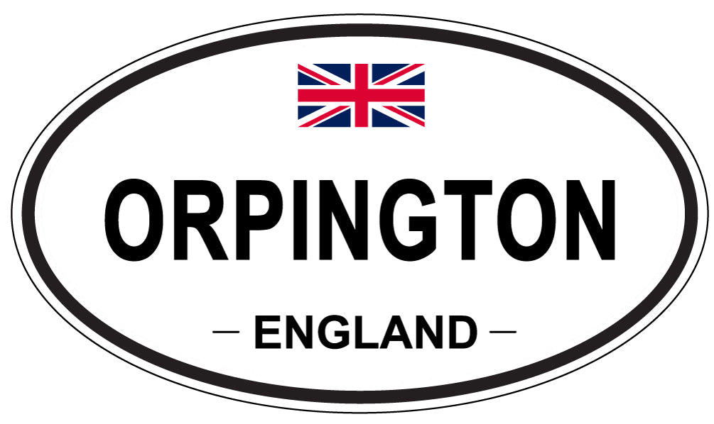 ORPINGTON, England - Oval Magnet