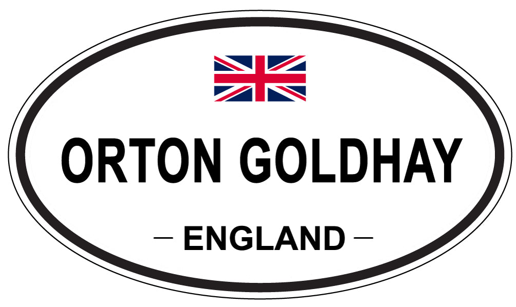 ORTON GOLDHAY, England - Oval Magnet