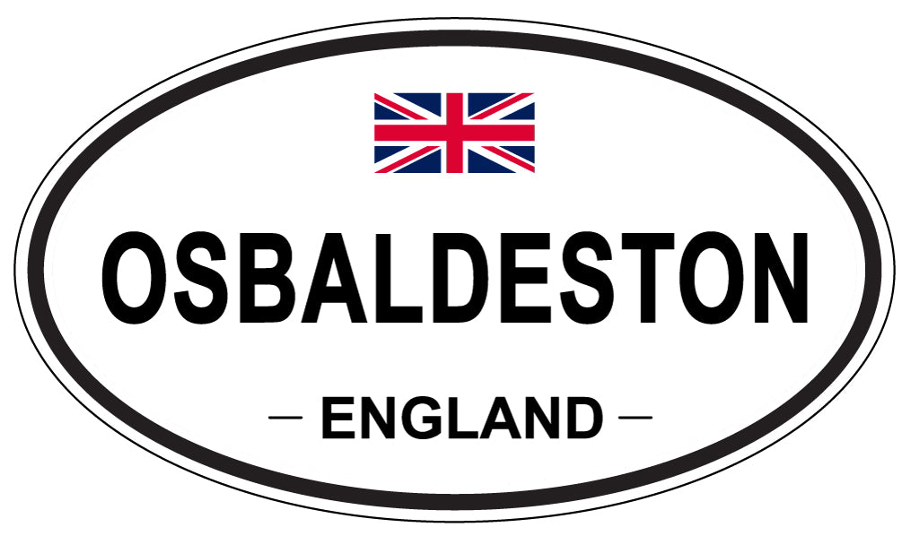OSBALDESTON, England - Oval Magnet
