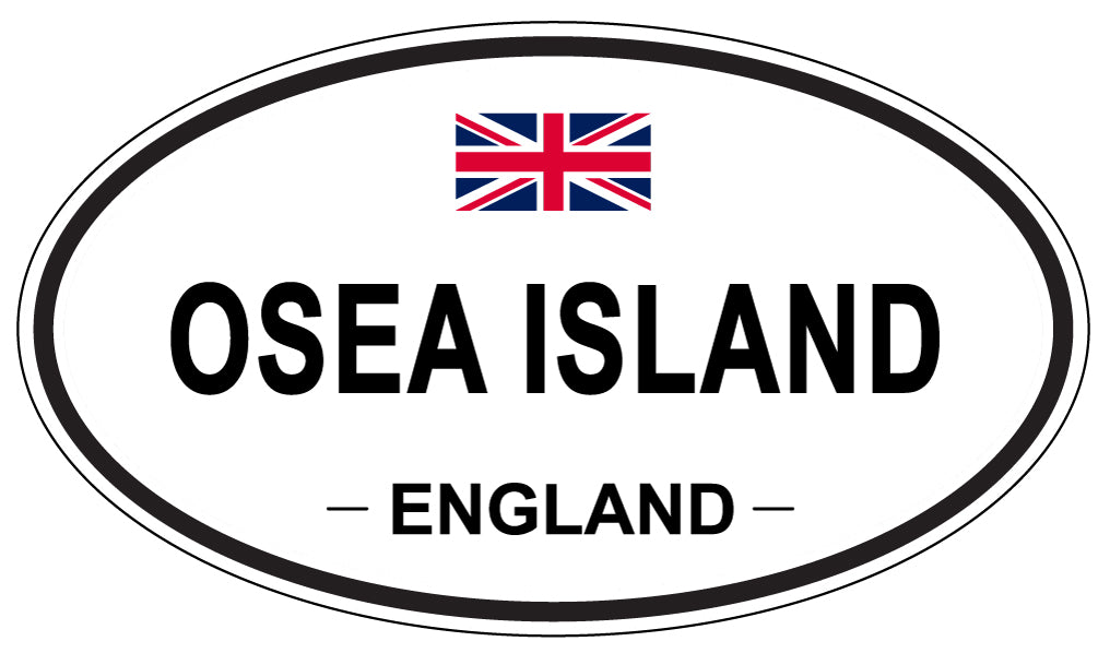 OSEA ISLAND, England - Oval Magnet
