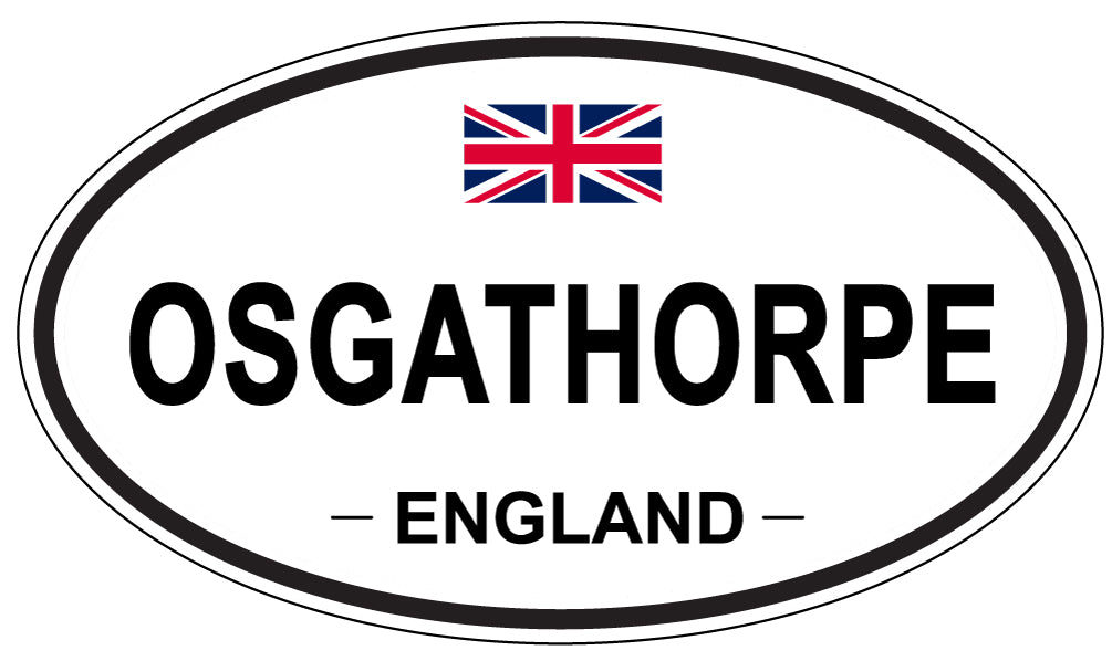 OSGATHORPE, England - Oval Magnet