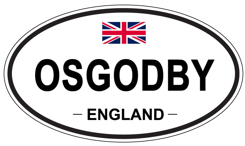 OSGODBY, England - Oval Magnet
