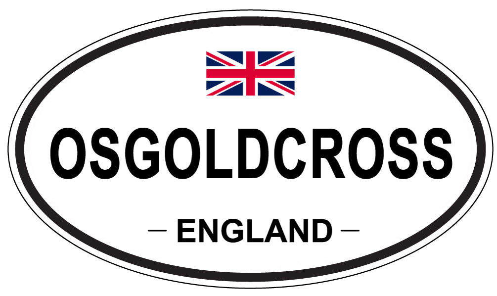 OSGOLDCROSS, England - Oval Magnet