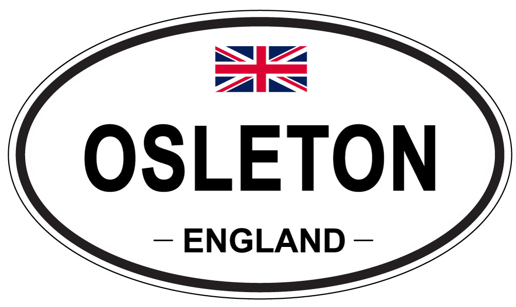 OSLETON, England - Oval Magnet