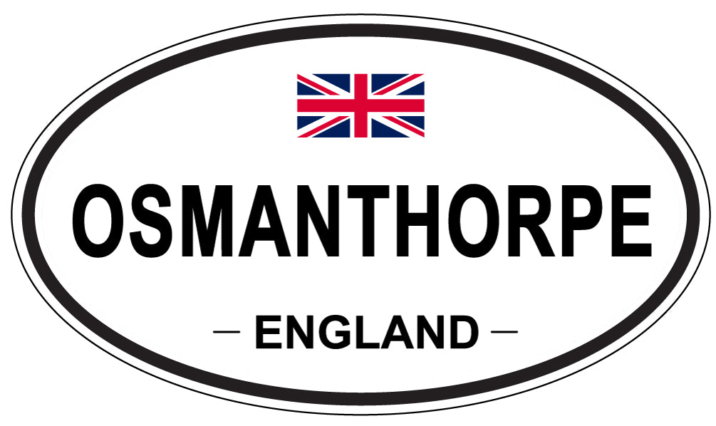 OSMANTHORPE, England - Oval Magnet