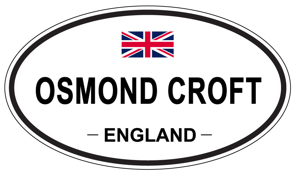 OSMOND CROFT, England - Oval Magnet