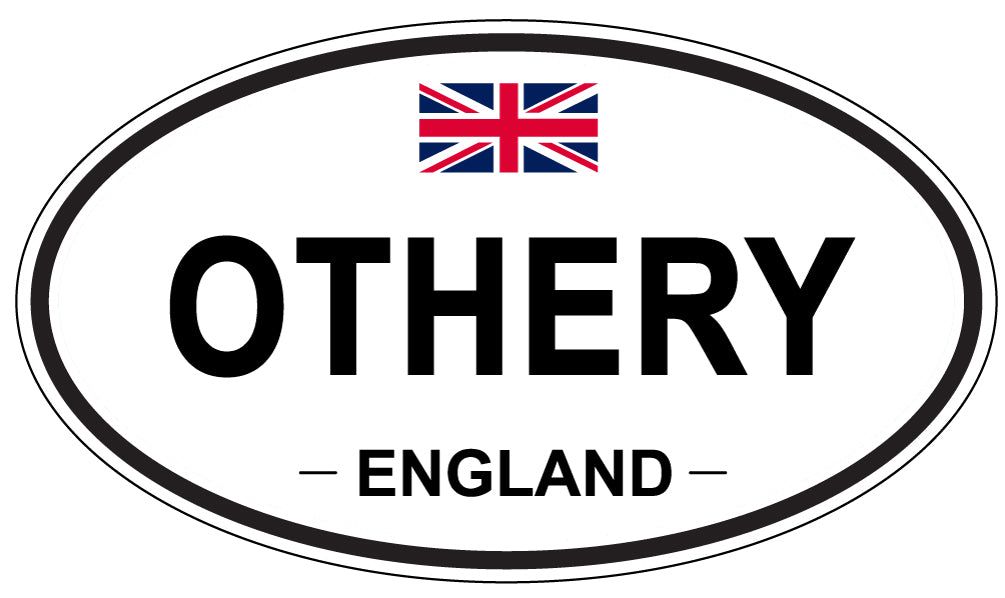 OTHERY, England - Oval Magnet