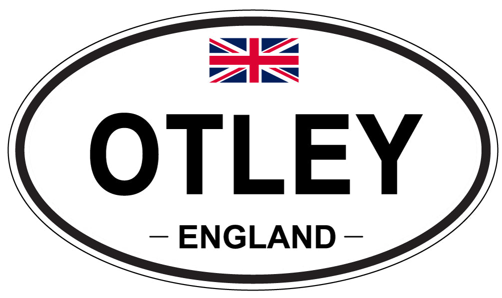 OTLEY, England - Oval Magnet