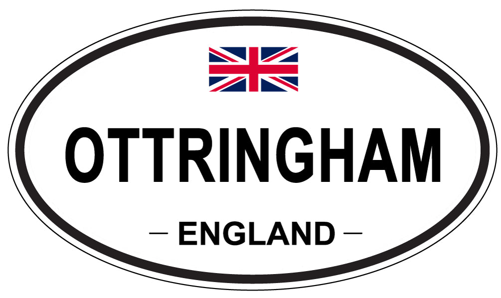 OTTRINGHAM, ENGLAND - Oval Sticker