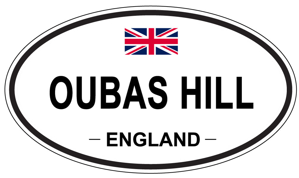 OUBAS HILL, England - Oval Magnet