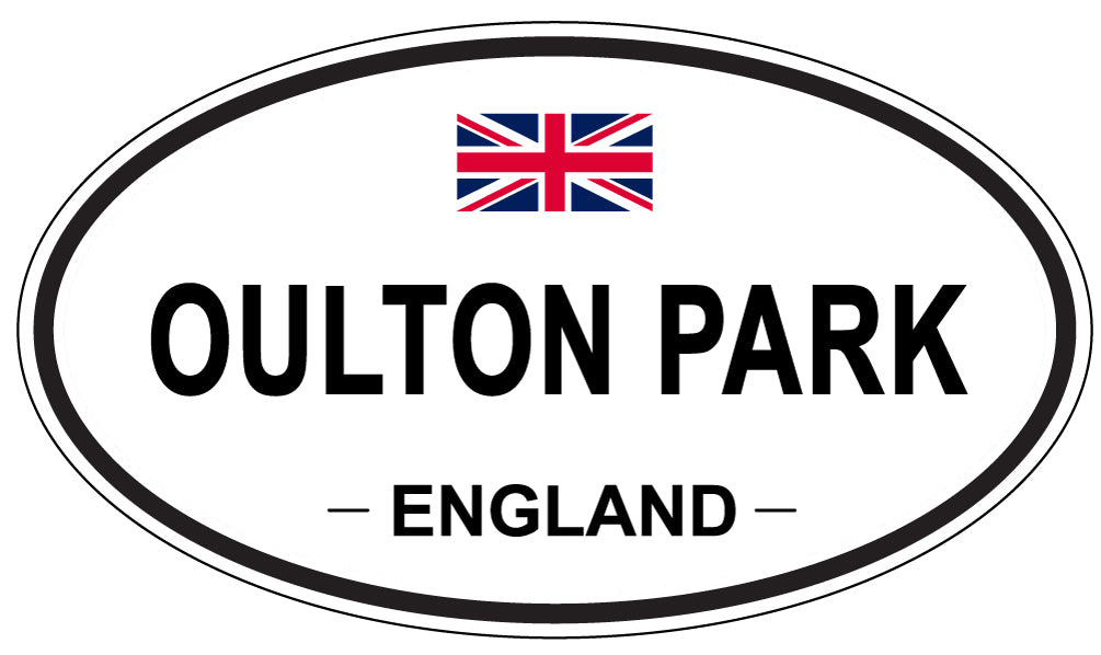 OULTON PARK, England - Oval Magnet