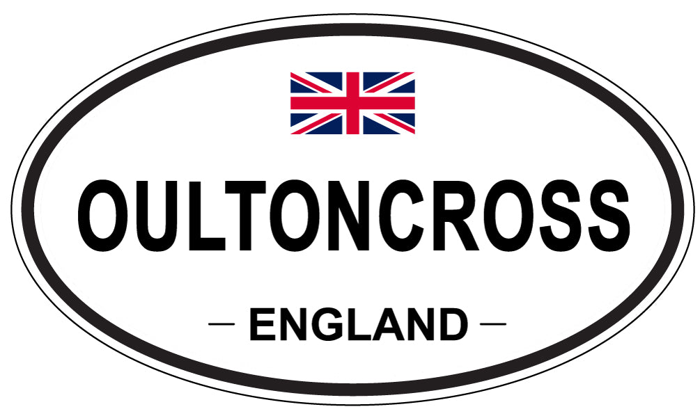 OULTONCROSS, England - Oval Magnet