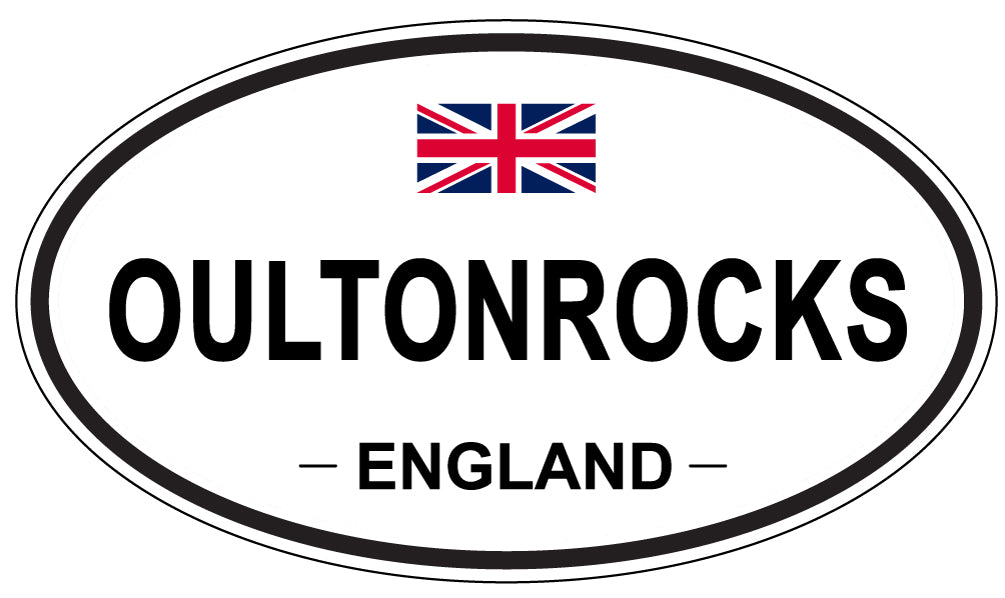 OULTONROCKS, England - Oval Magnet