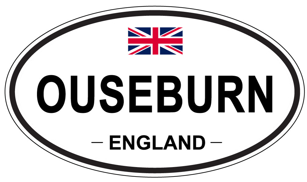 OUSEBURN, England - Oval Magnet