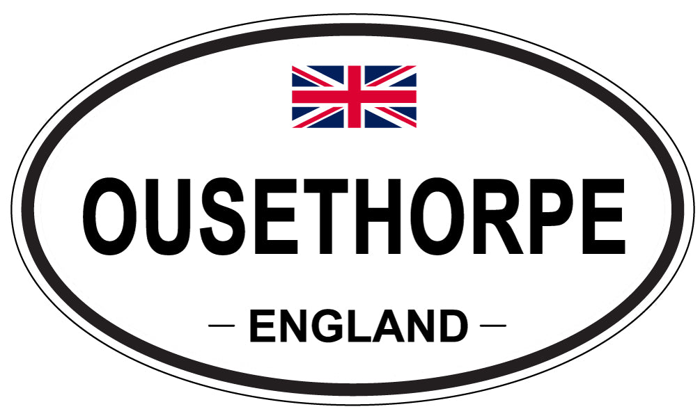 OUSETHORPE, England - Oval Magnet