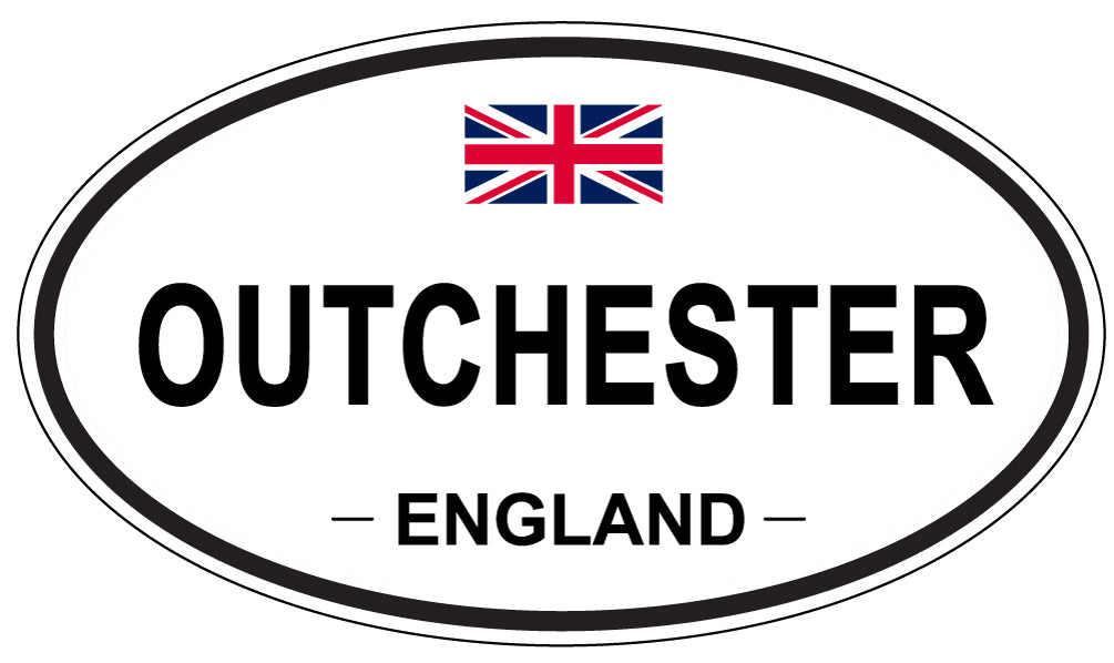 OUTCHESTER, England - Oval Magnet