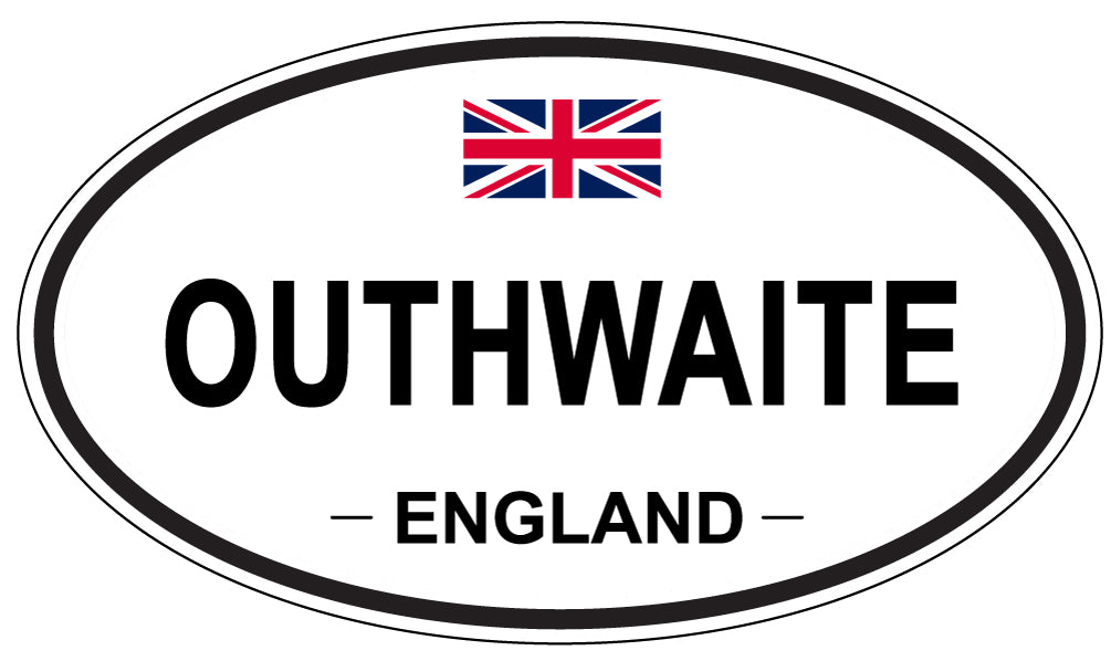 OUTHWAITE, England - Oval Magnet