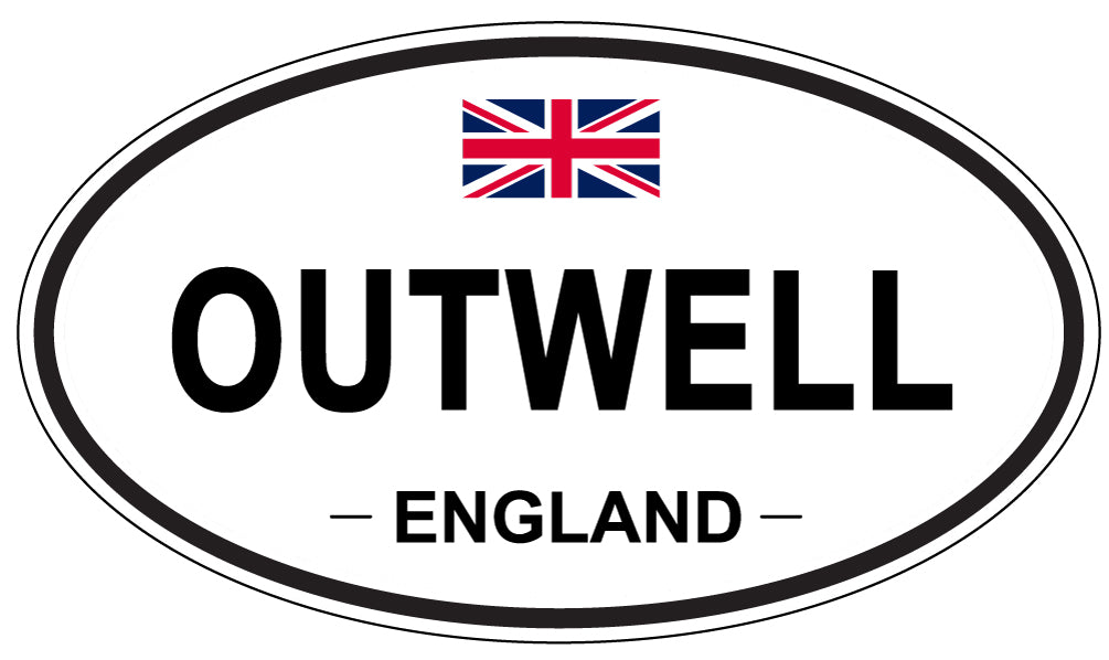 OUTWELL, England - Oval Magnet