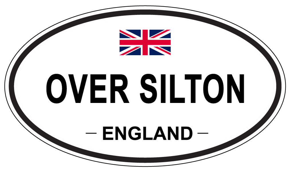 OVER SILTON, England - Oval Magnet