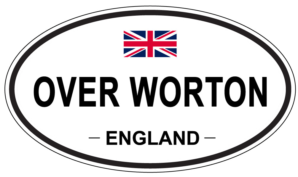OVER WORTON, England - Oval Magnet