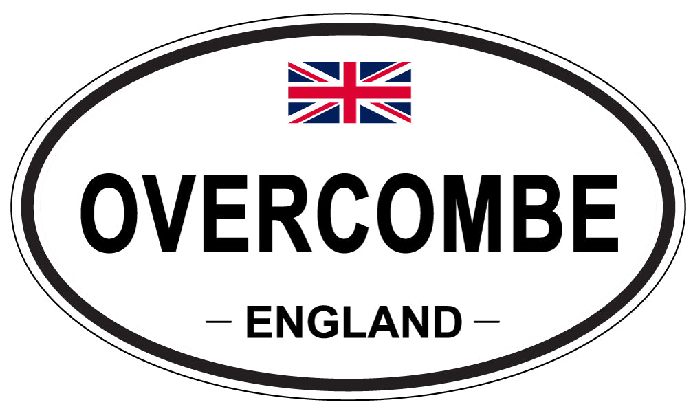 OVERCOMBE, England - Oval Magnet