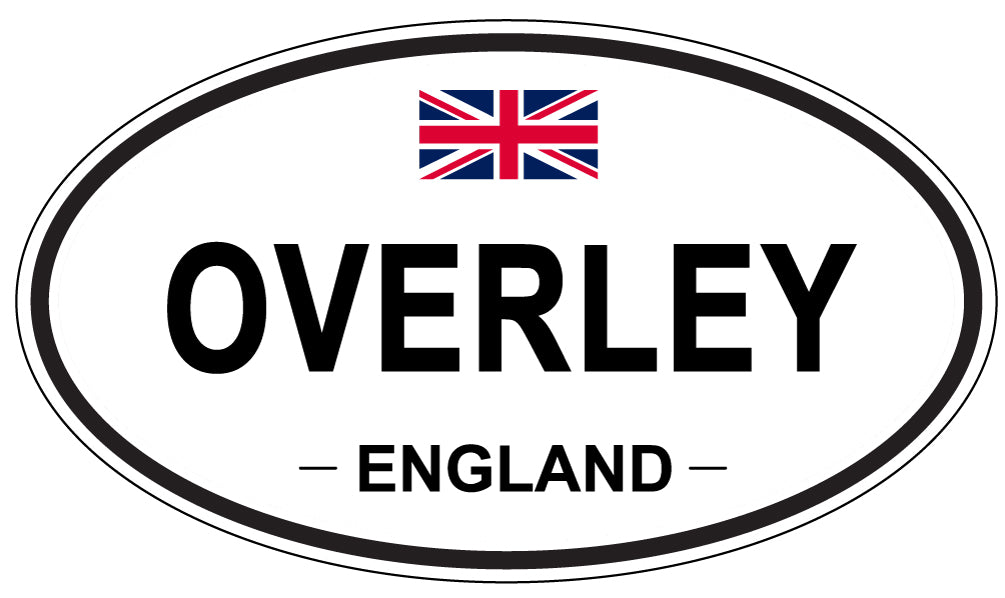 OVERLEY, England - Oval Magnet