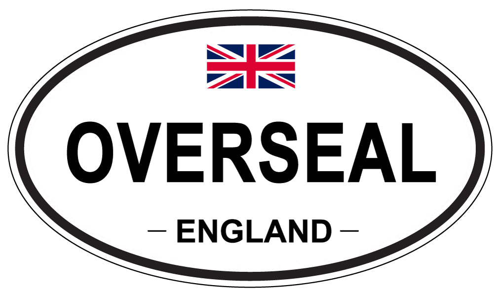 OVERSEAL, England - Oval Magnet