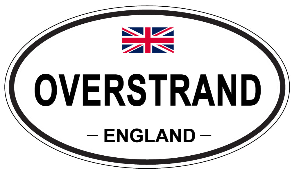 OVERSTRAND, England - Oval Magnet