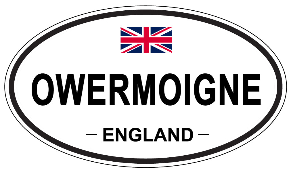 OWERMOIGNE, England - Oval Magnet