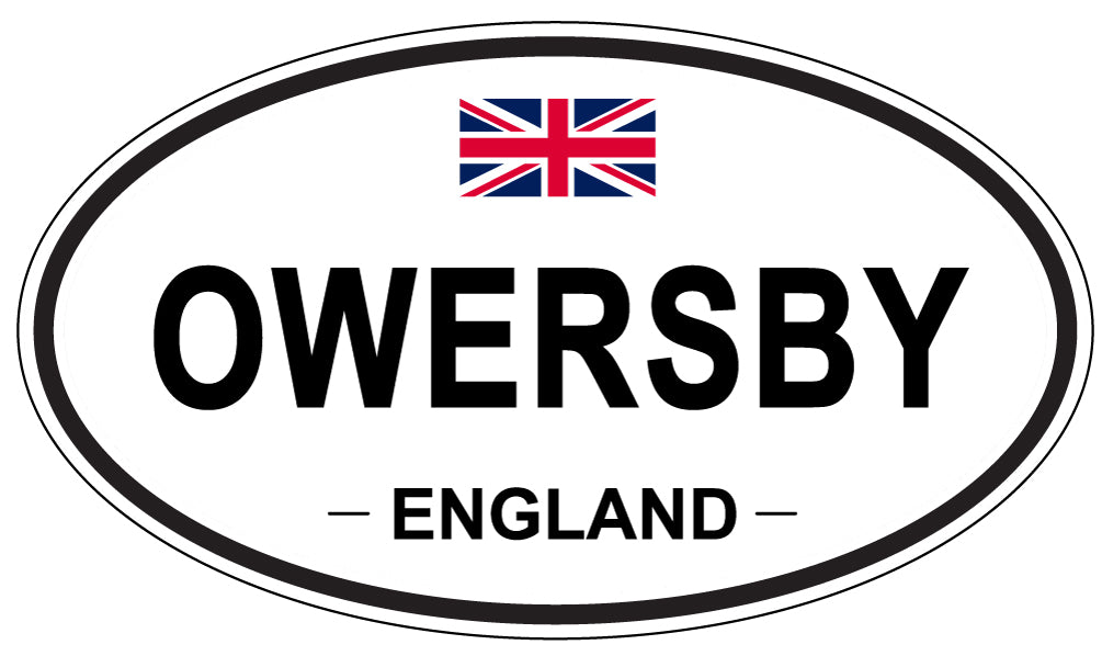 OWERSBY, England - Oval Magnet