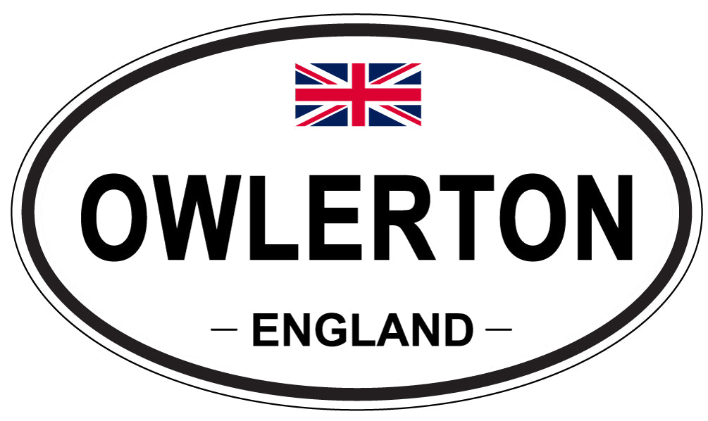 OWLERTON, England - Oval Magnet