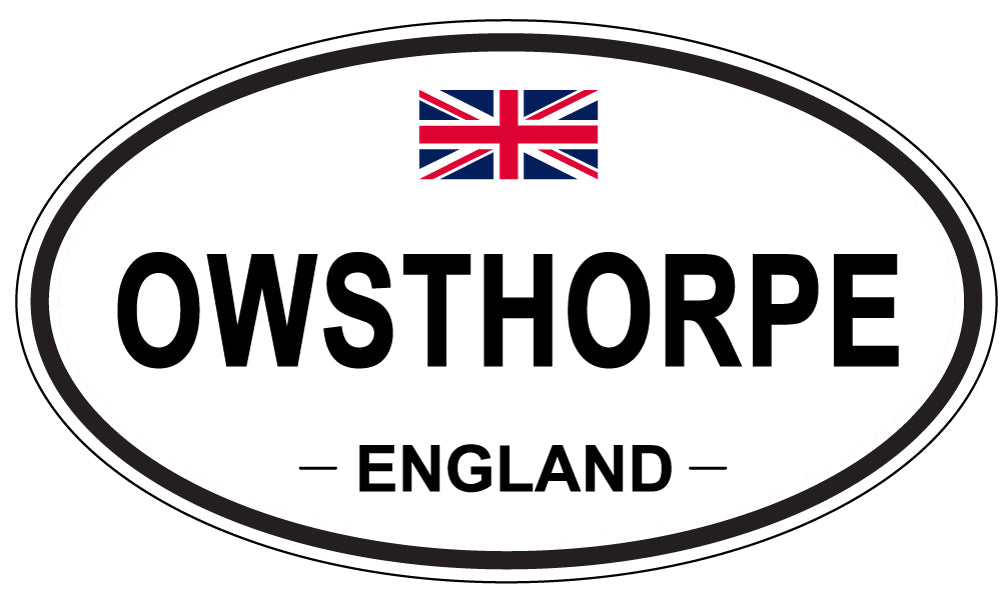 OWSTHORPE, England - Oval Magnet