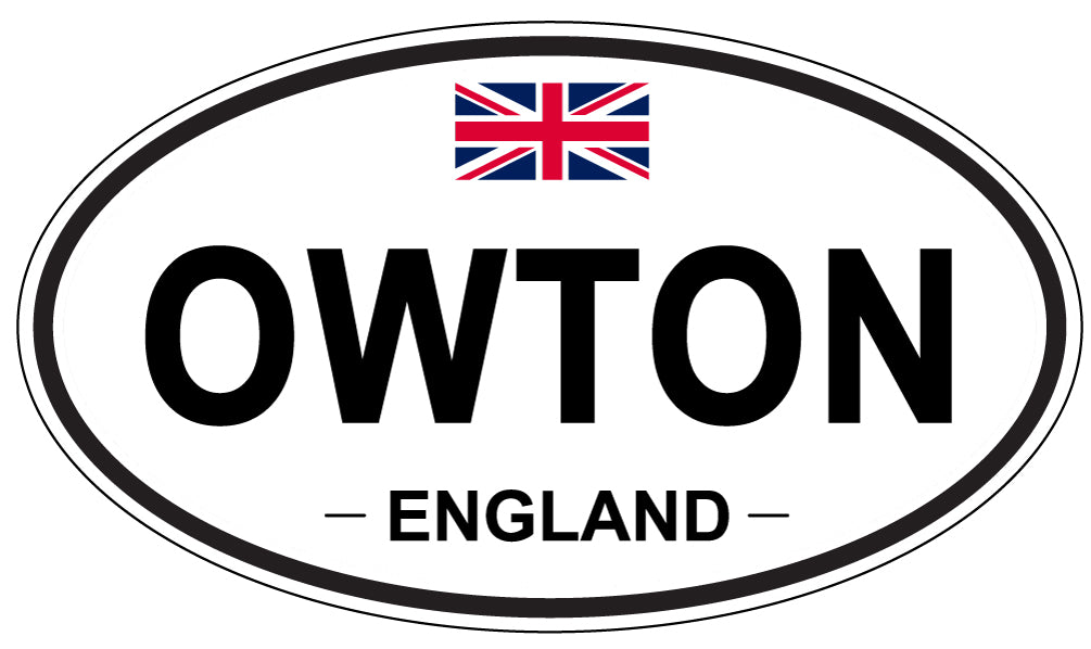 OWTON, England - Oval Magnet