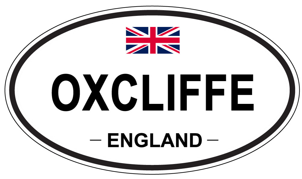 OXCLIFFE, England - Oval Magnet