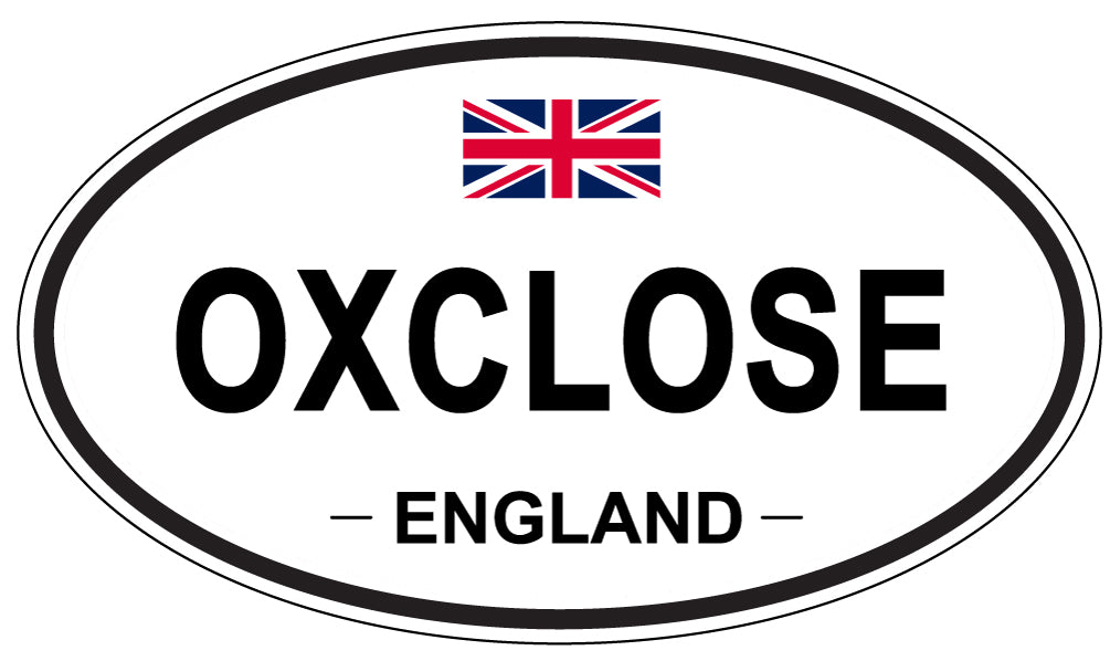 OXCLOSE, England - Oval Magnet