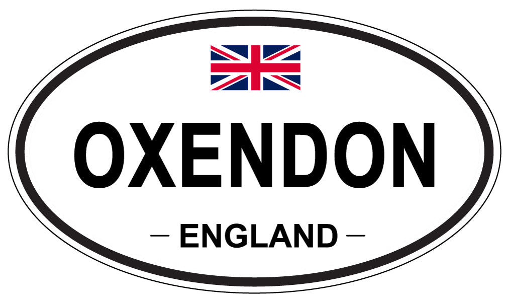 OXENDON, England - Oval Magnet