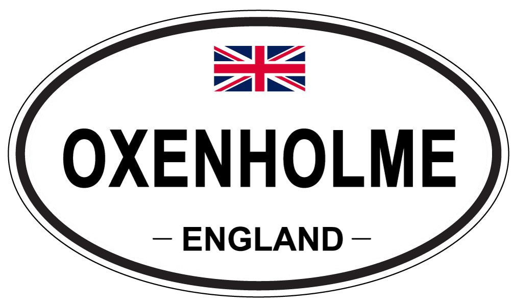 OXENHOLME, ENGLAND - Oval Sticker