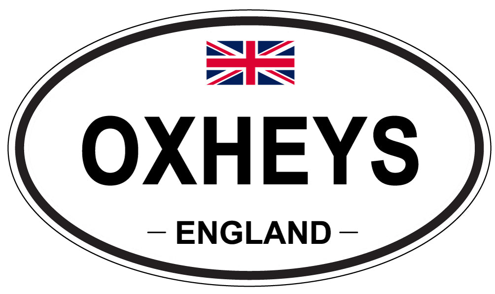 OXHEYS, England - Oval Magnet