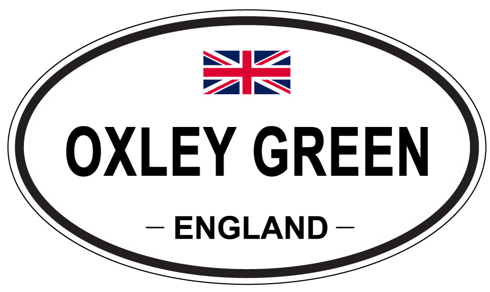OXLEY GREEN, England - Oval Magnet