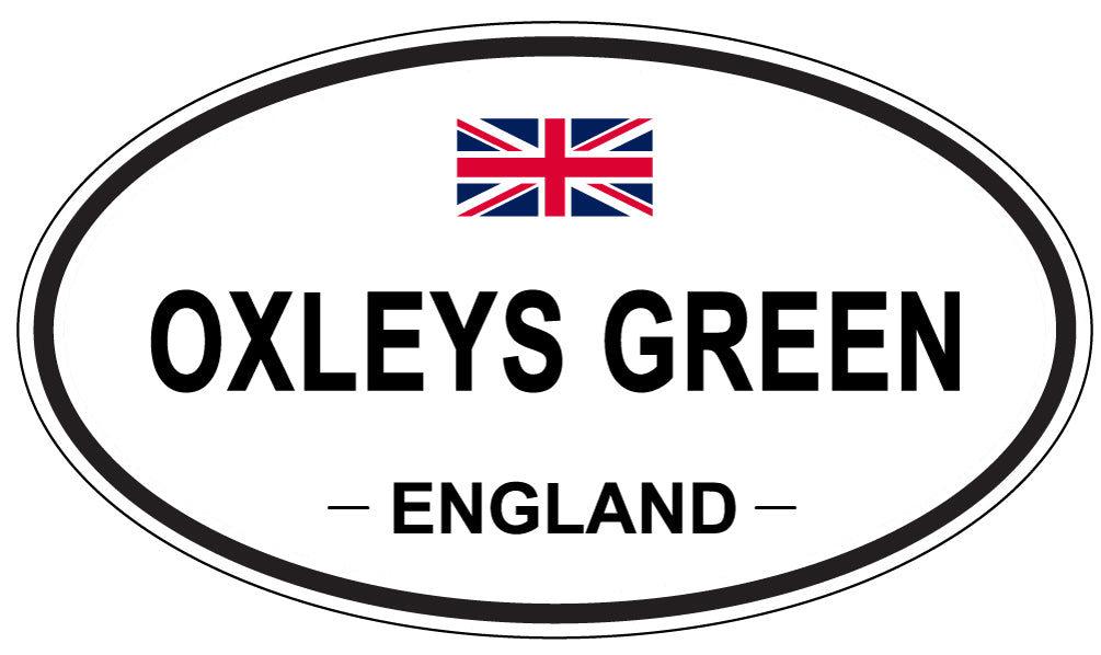 OXLEYS GREEN, England - Oval Magnet