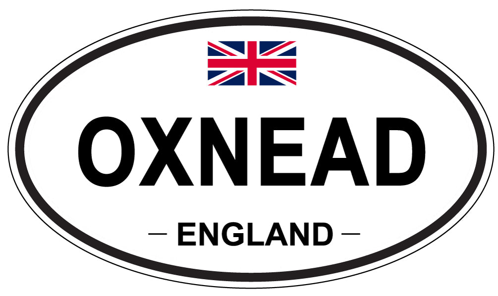OXNEAD, England - Oval Magnet