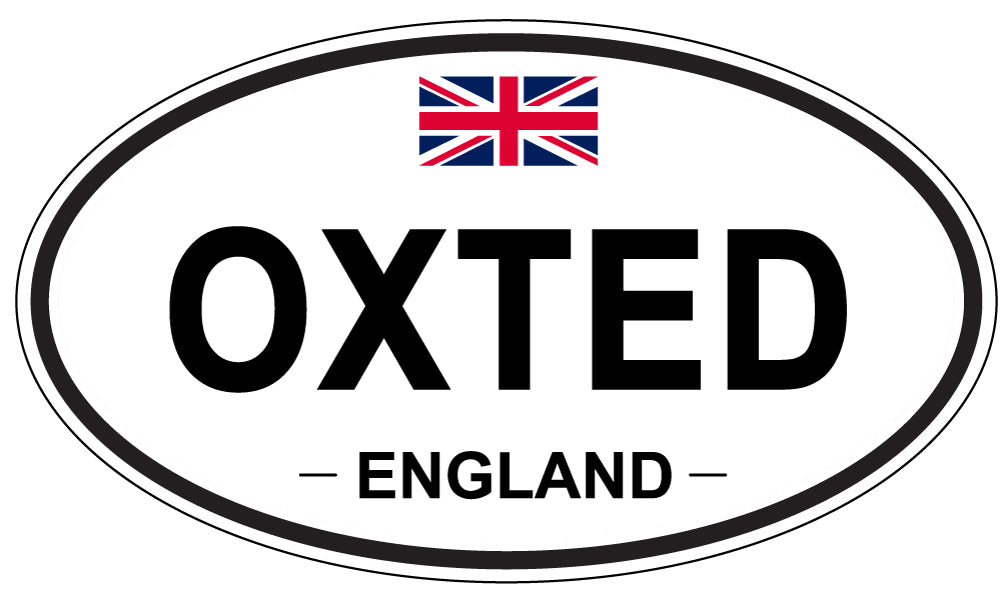 OXTED, England - Oval Magnet