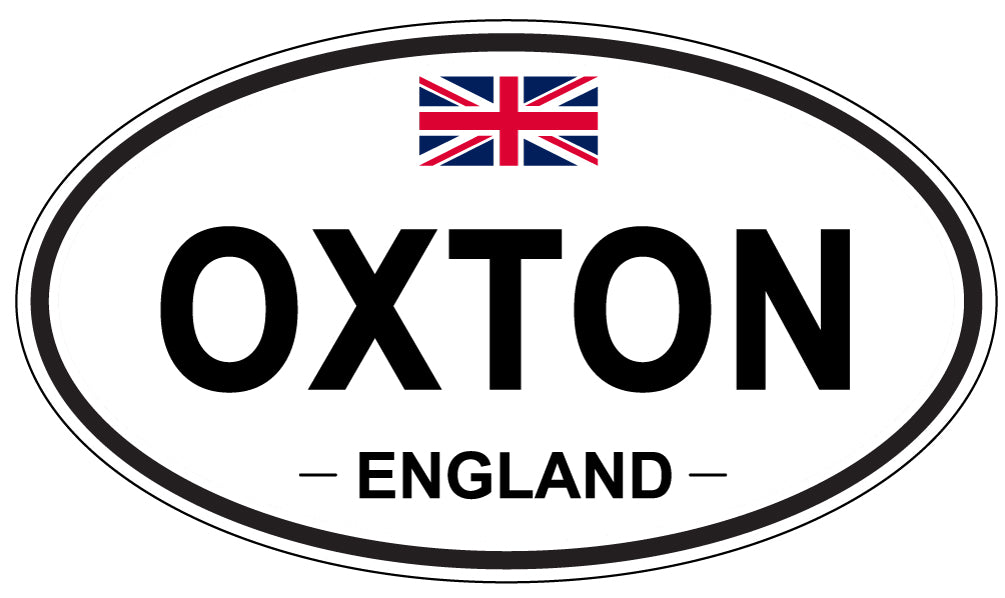 OXTON, England - Oval Magnet