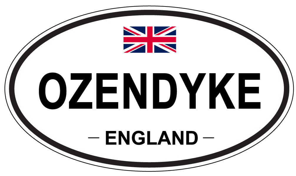 OZENDYKE, England - Oval Magnet