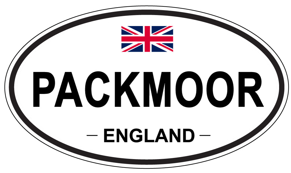 PACKMOOR, England - Oval Magnet