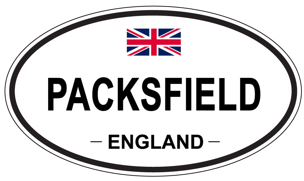 PACKSFIELD, England - Oval Magnet