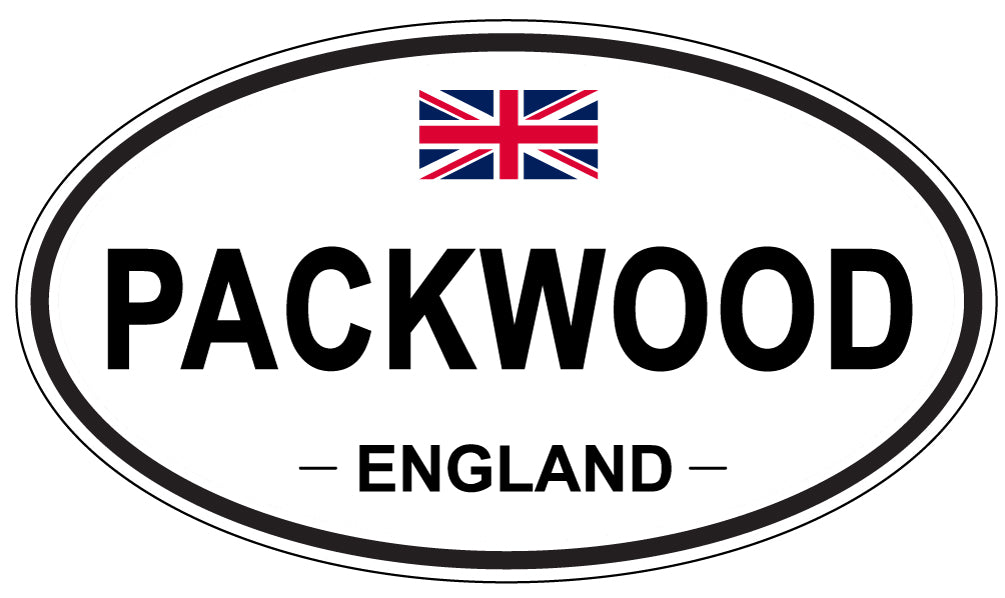 PACKWOOD, England - Oval Magnet
