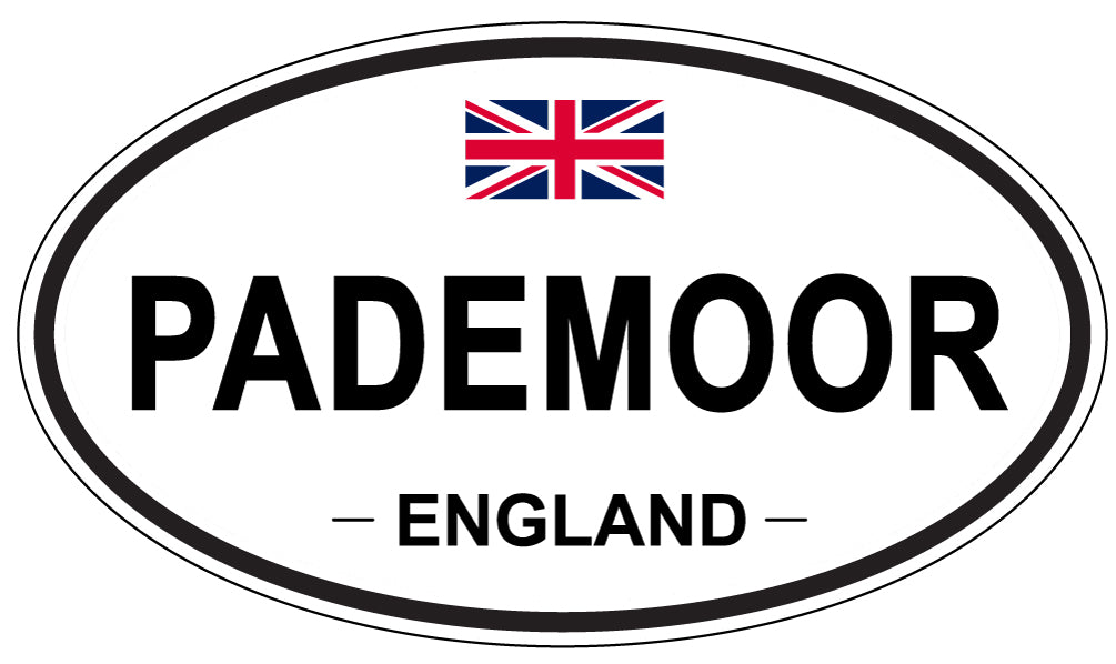 PADEMOOR, England - Oval Magnet